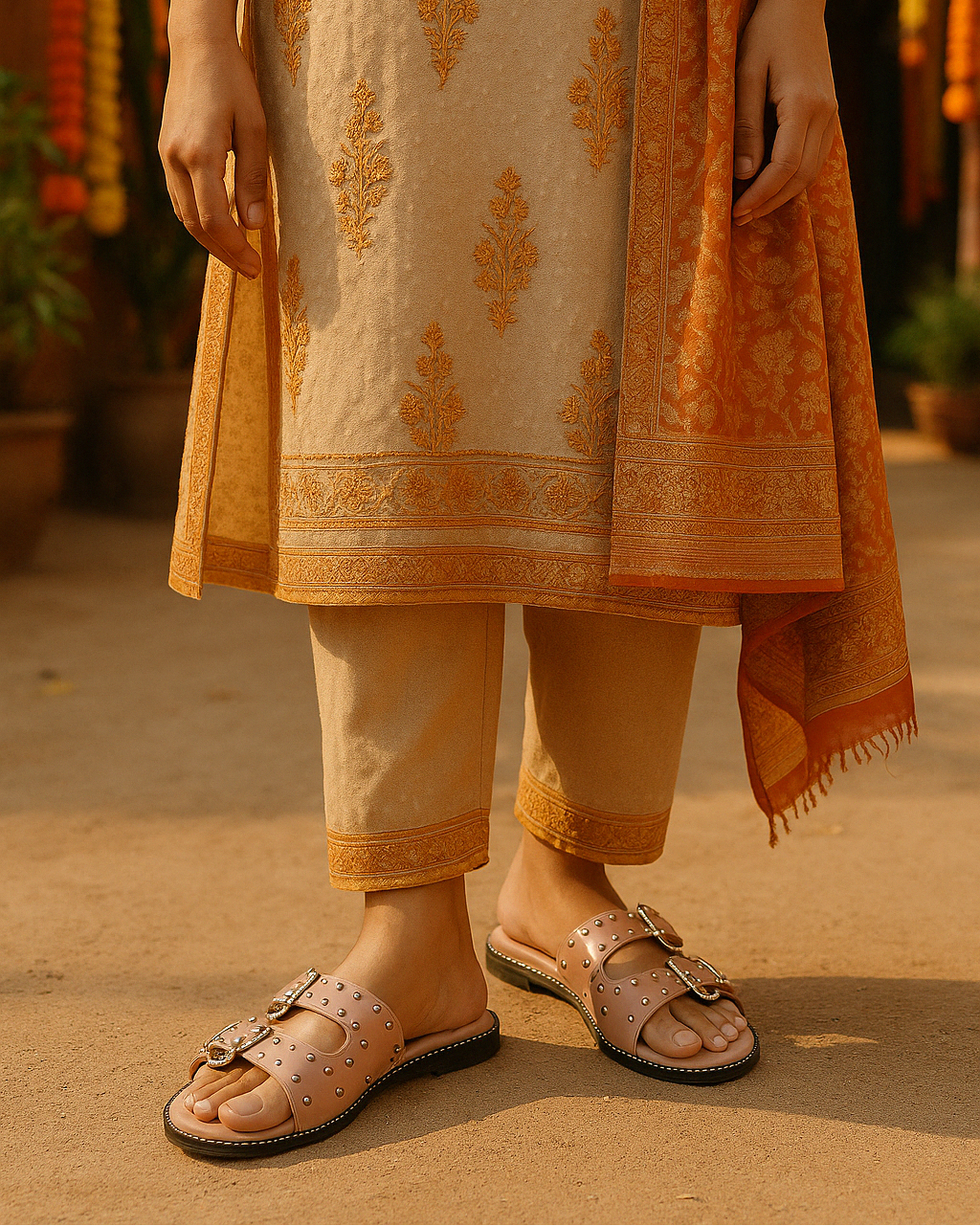 Swifty Slider Sandals - Blush