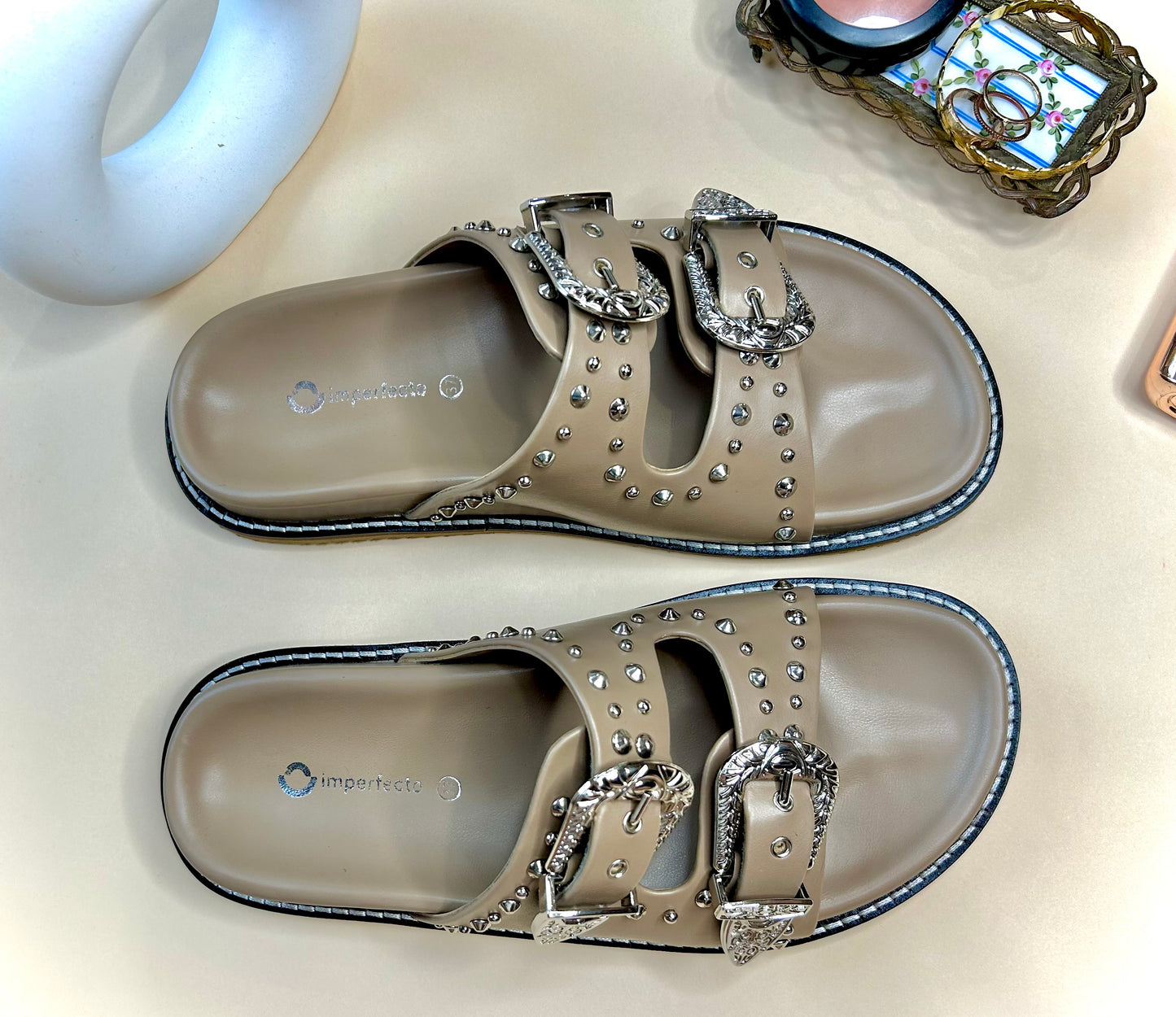 Swifty Slider Sandals - Now in Taupe