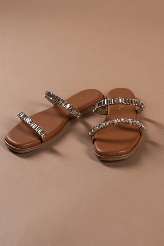 Why Strappy Embellished Tan Sandals Are a Must-Have for the Rainy Season 2024