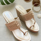 Kolhapuri Wedge - Ivory