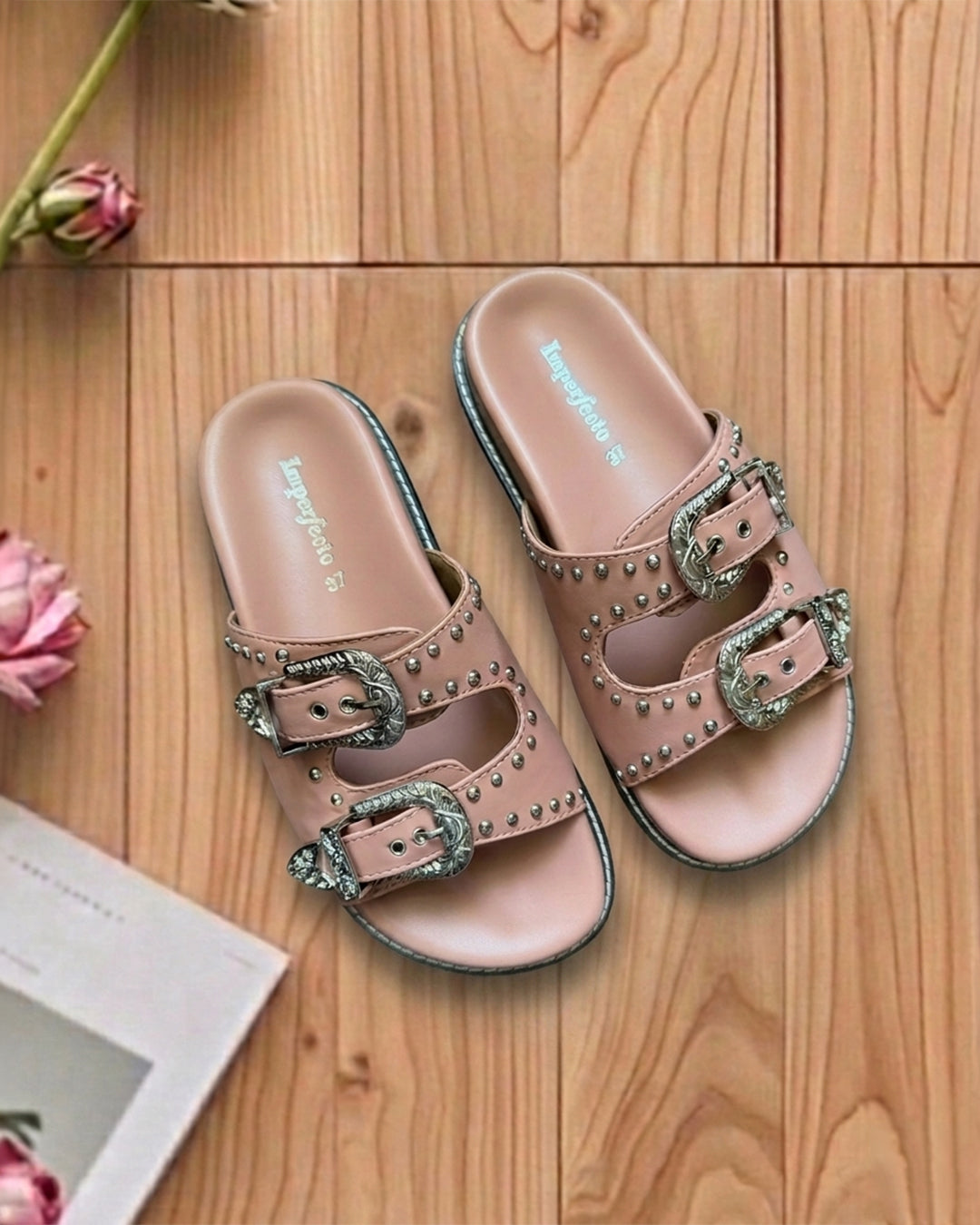 Swifty Slider Sandals - Blush(Monsoon Edit)