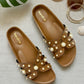 Pearl Slider Tan Swifty
