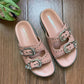 Swifty Slider Sandals - Blush(Monsoon Edit)