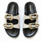 Canvas Swifty Black - Gold Buckle