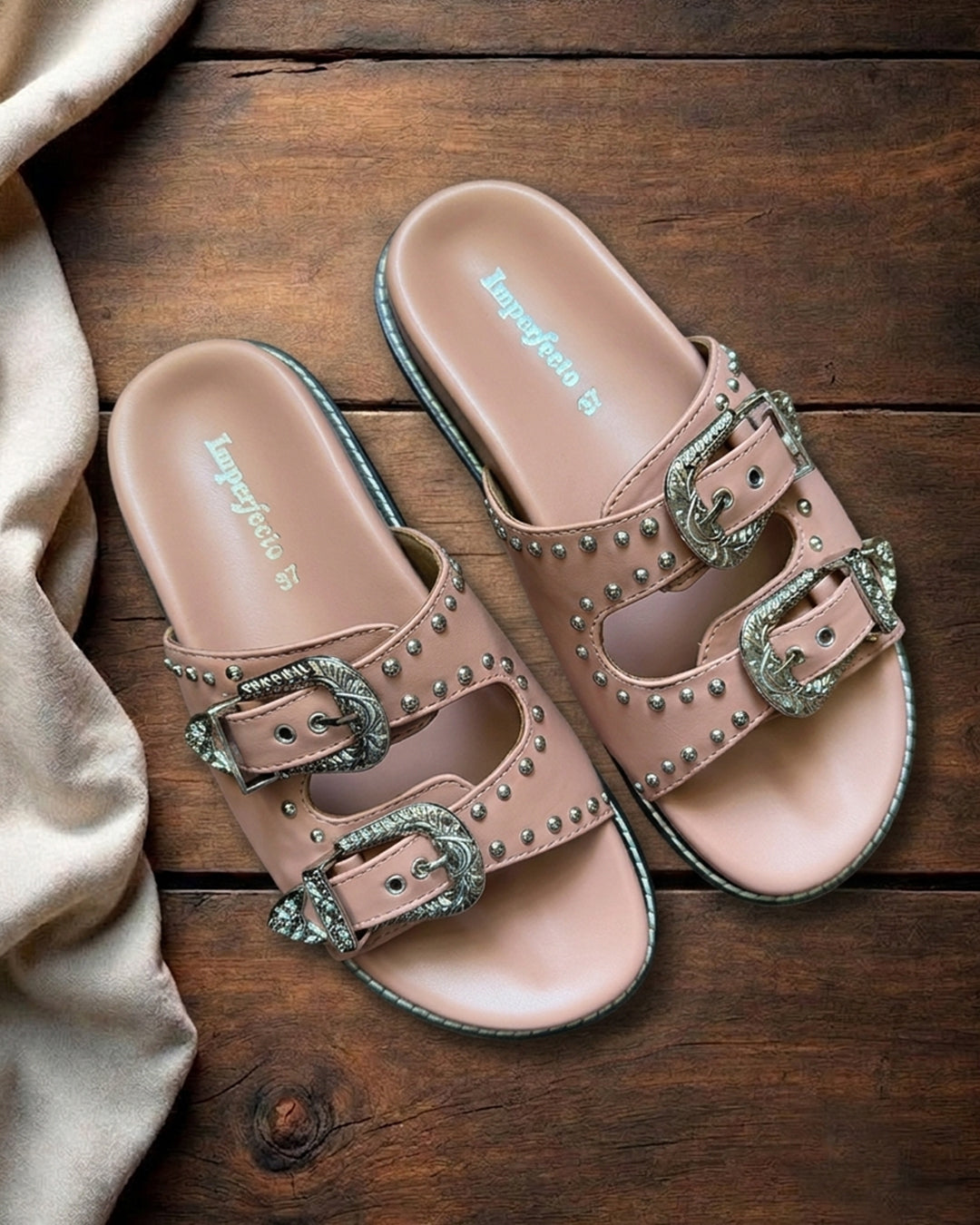 Swifty Slider Sandals - Blush(Monsoon Edit)