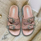 Swifty Slider Sandals - Blush(Monsoon Edit)