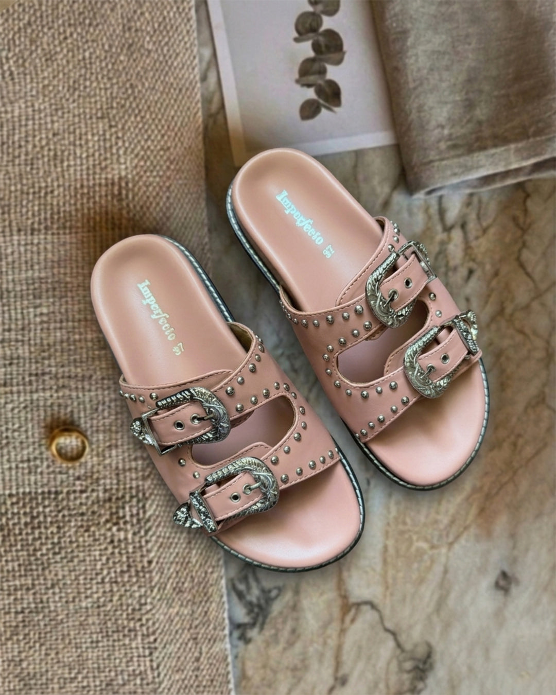Swifty Slider Sandals - Blush(Monsoon Edit)