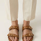 Rivet Tan Swifty Sandals