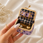 Purple Polka Jewelry Case