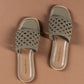 Olive Woven Sandals