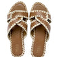 Raffia Breeze Sandals - Tan