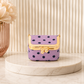 Purple Polka Jewelry Case