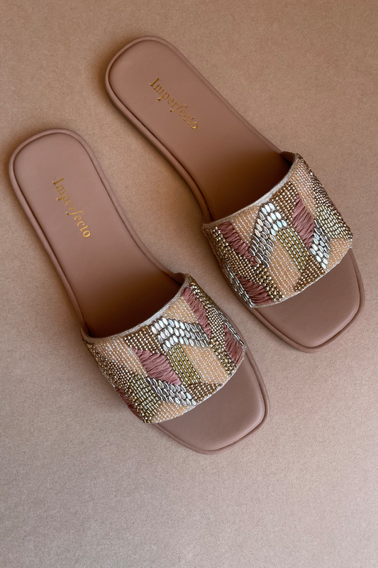 Bellini Embroidered Sandals