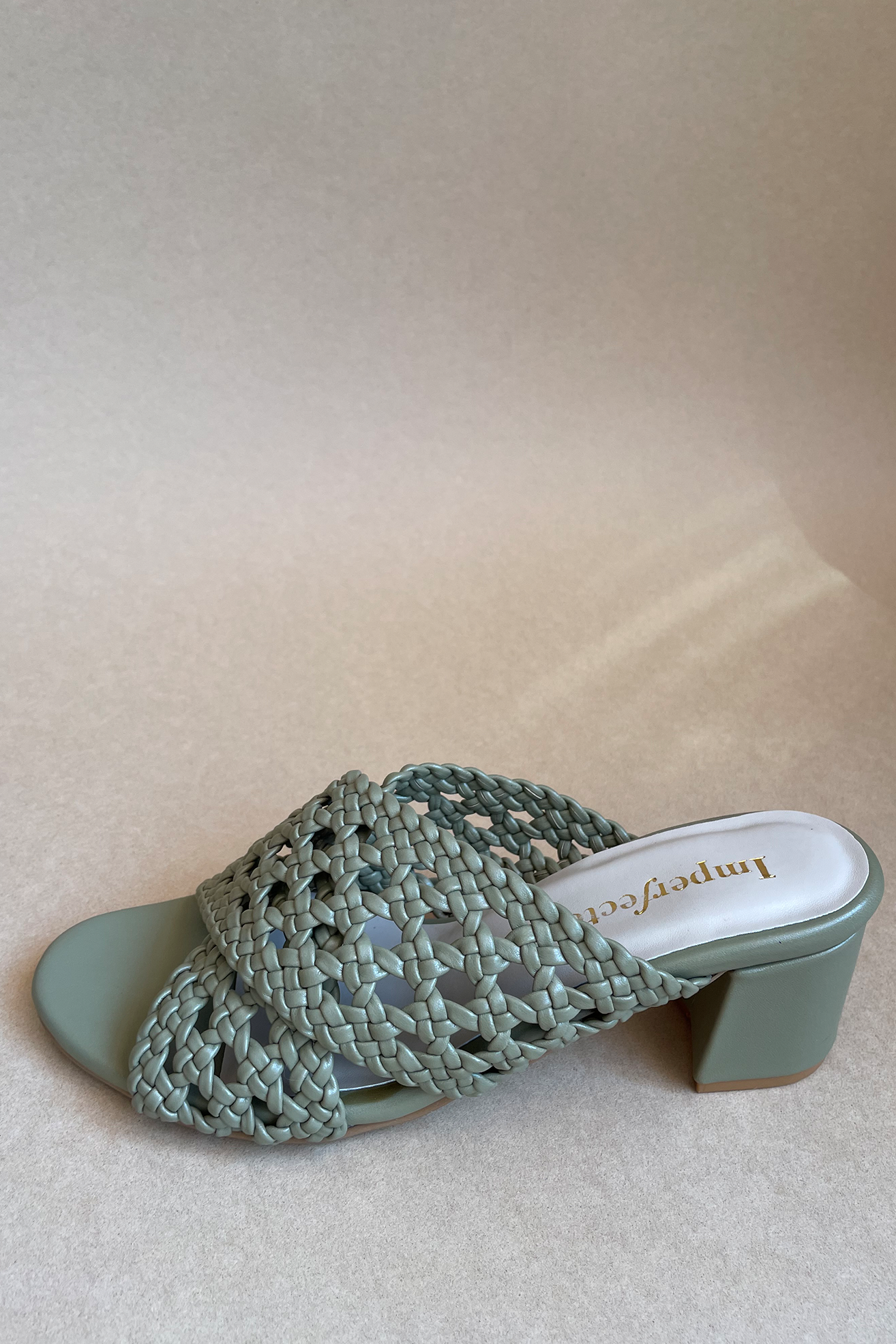 Olive Woven Heels