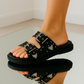Swifty Slider Sandals - Black