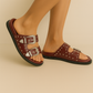 Swifty Slider Sandals - Maroon