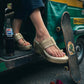 Kolhapuri Wedge - Champagne Gold