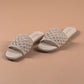 Ivory Woven Sandals