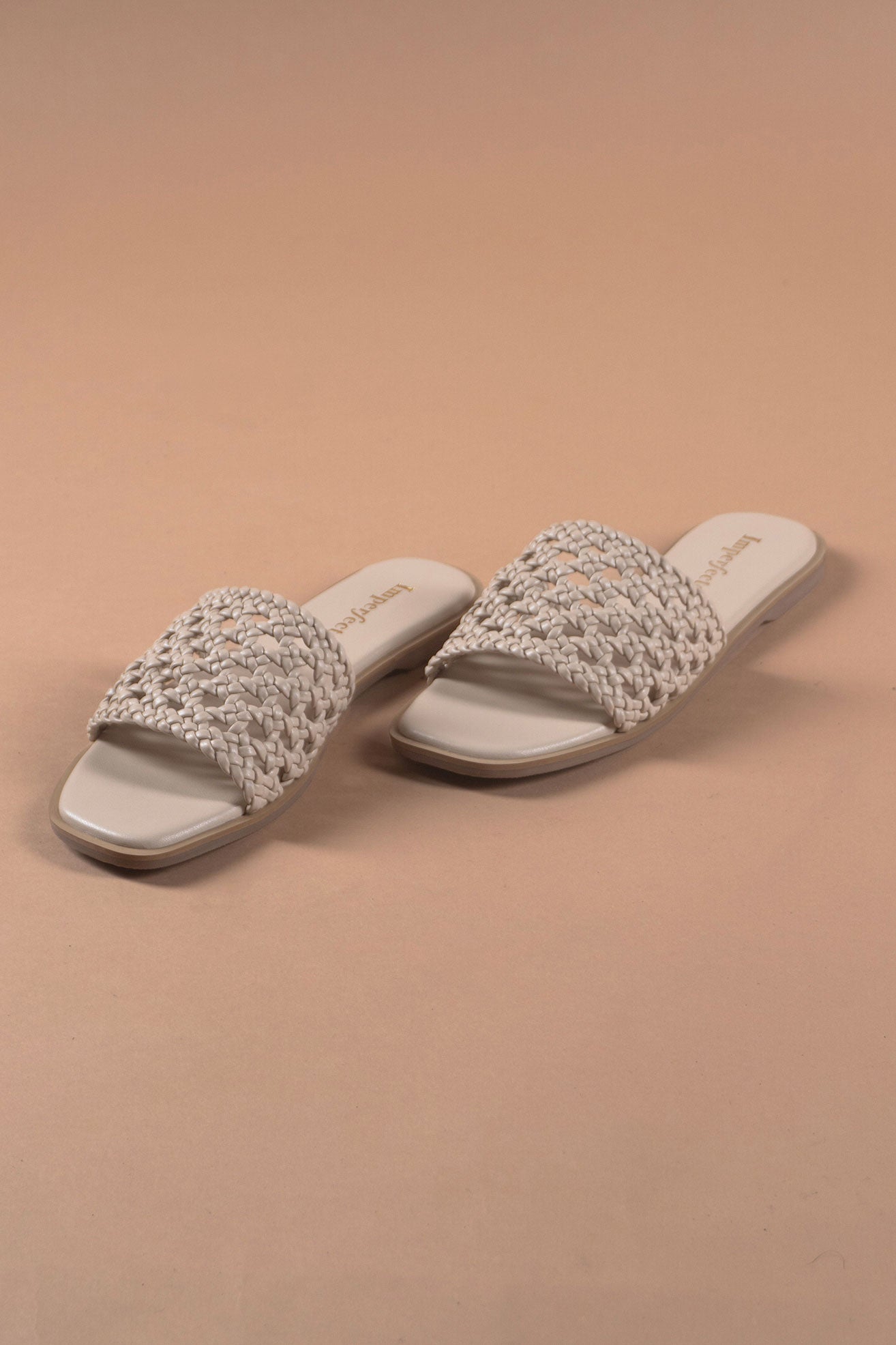 Ivory Woven Sandals