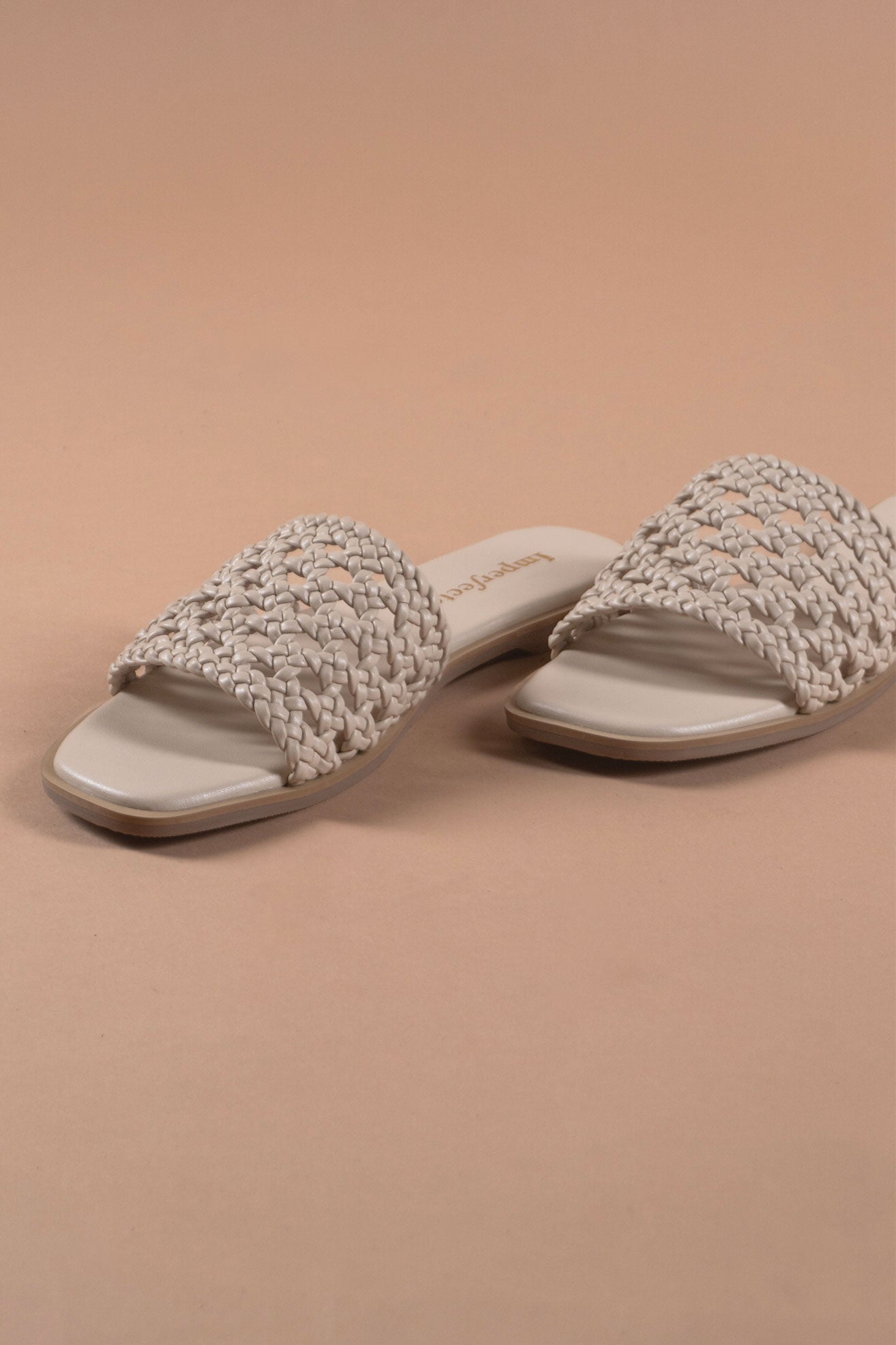 Ivory Woven Sandals