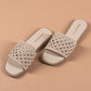 Ivory Woven Sandals