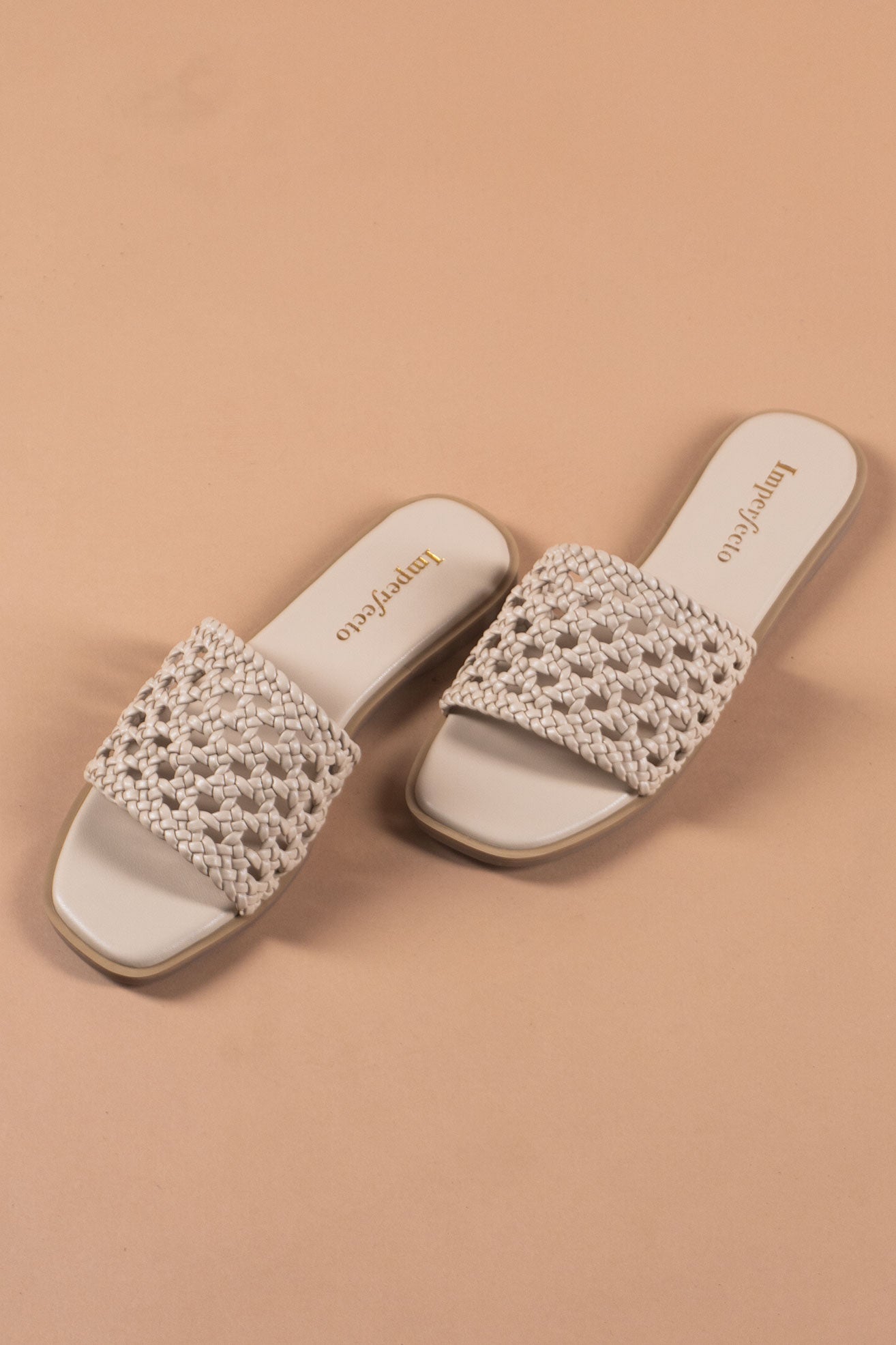 Ivory Woven Sandals