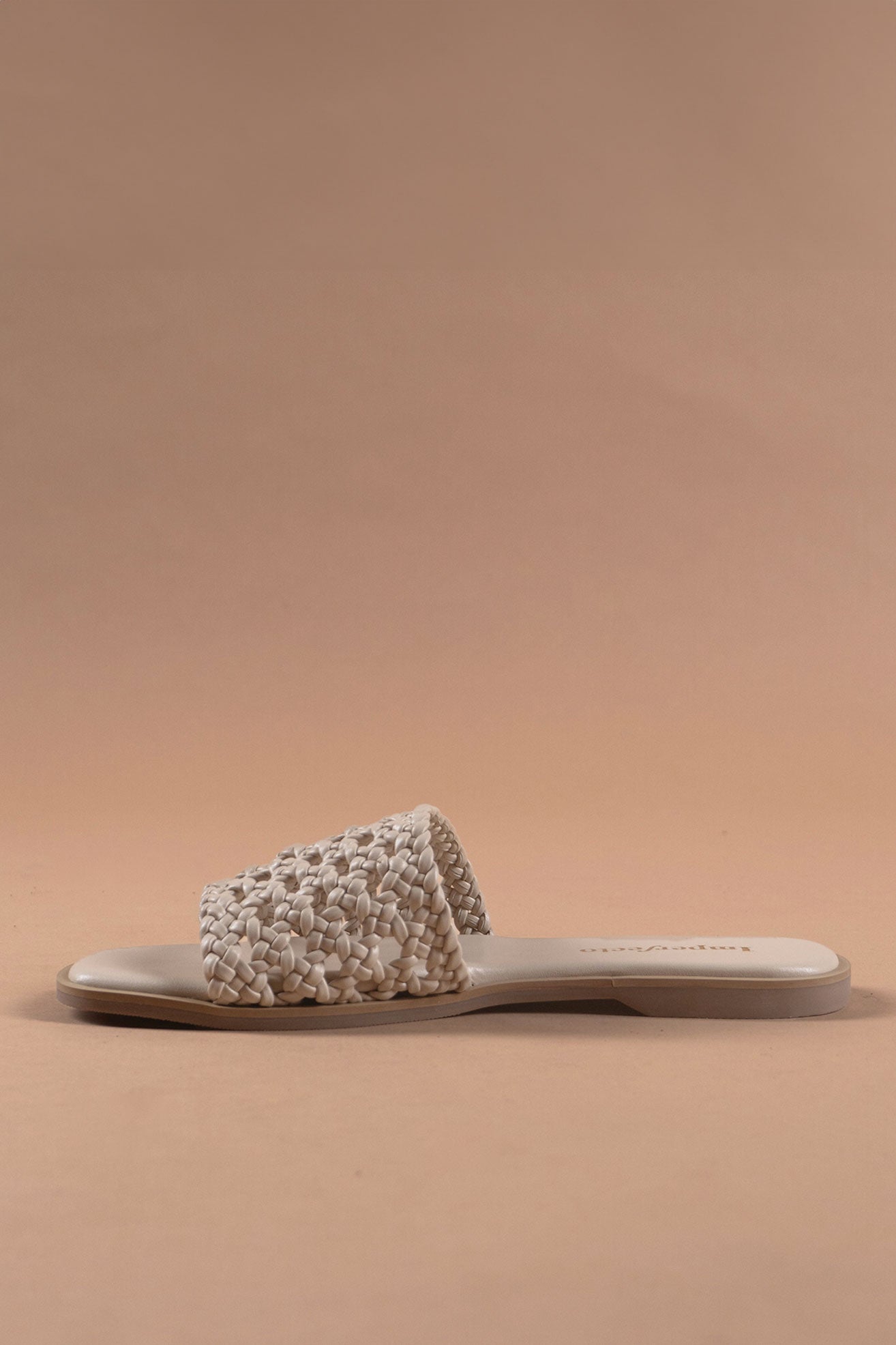 Ivory Woven Sandals