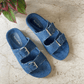 Sara Denim Sandals