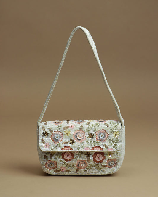 Floral Embroidered Sling bag