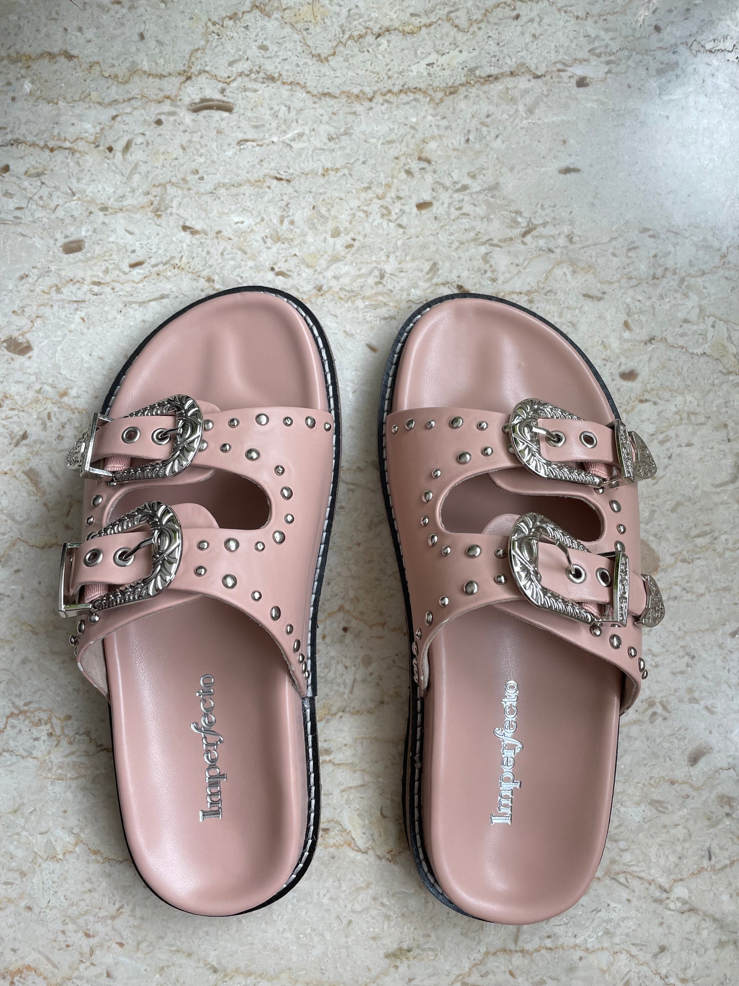 Taylor Swift Slider Sandals - Blush