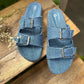 Sara Denim Sandals