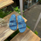 Sara Denim Sandals