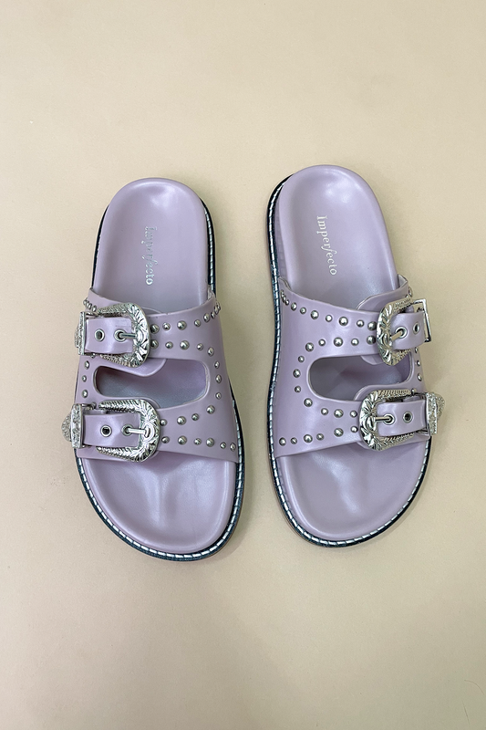 Taylor Swift Slider Sandals - Lilac