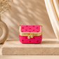 Pink Polka Jewelry Case