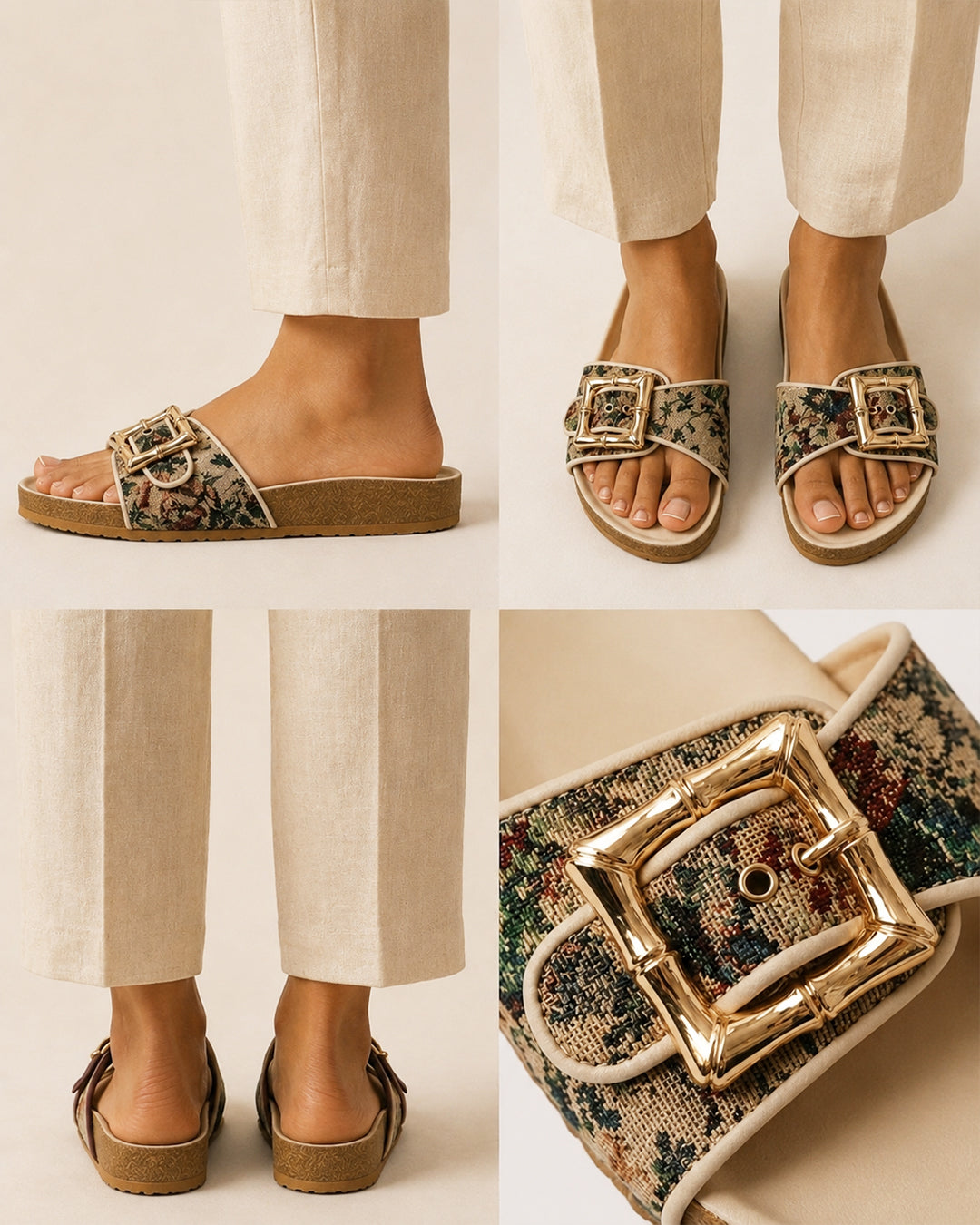 Eloise Slider - Ivory