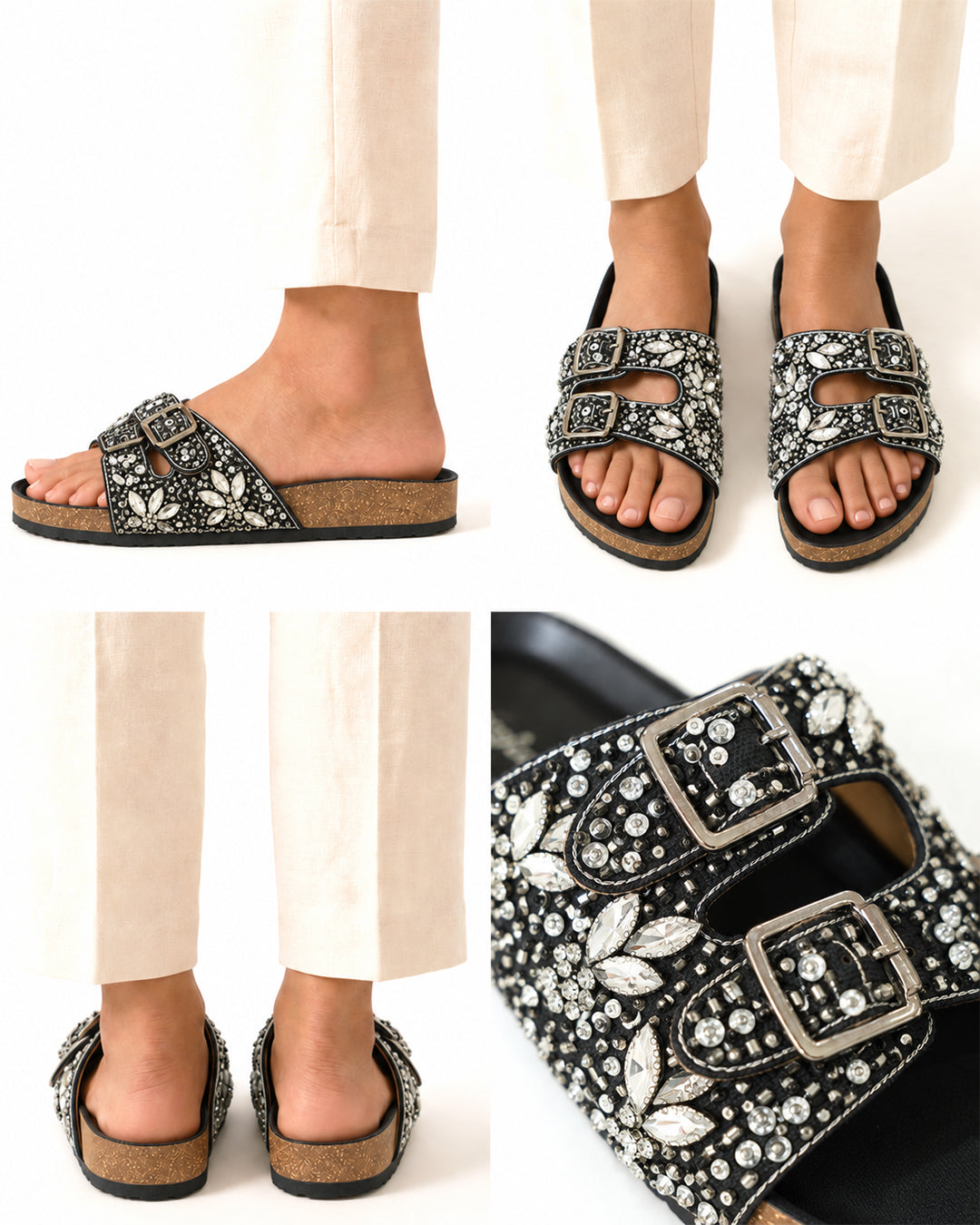 Ginna Slider - Black (Limited Drop -60pcs only made ever)