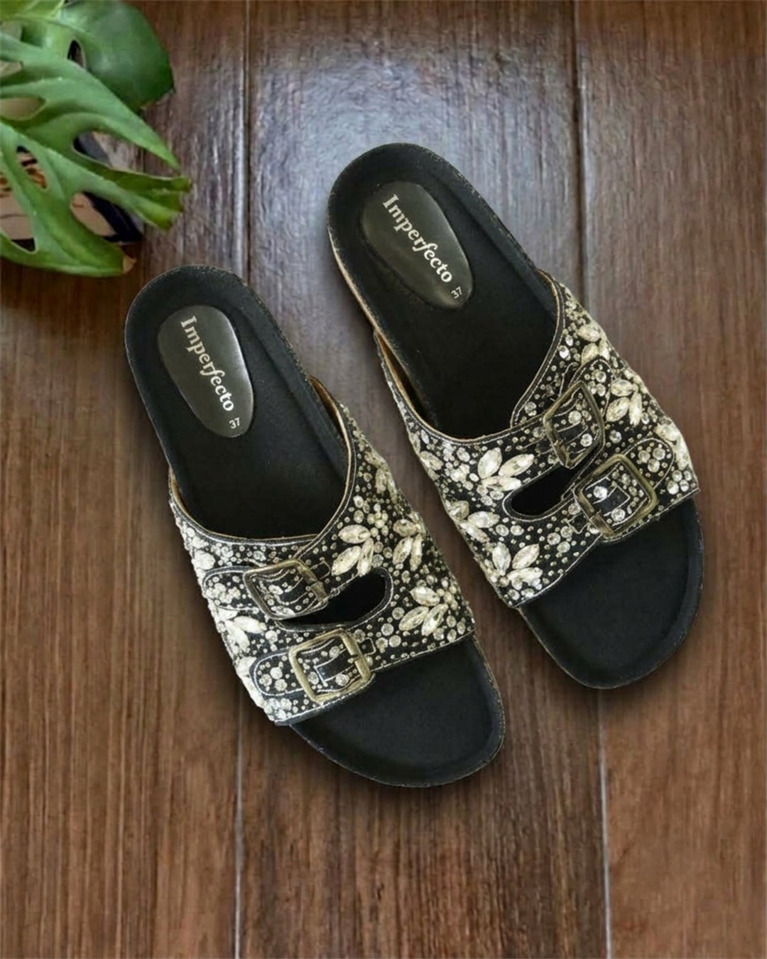 Ginna Slider - Black (Limited Drop -60pcs only made ever)