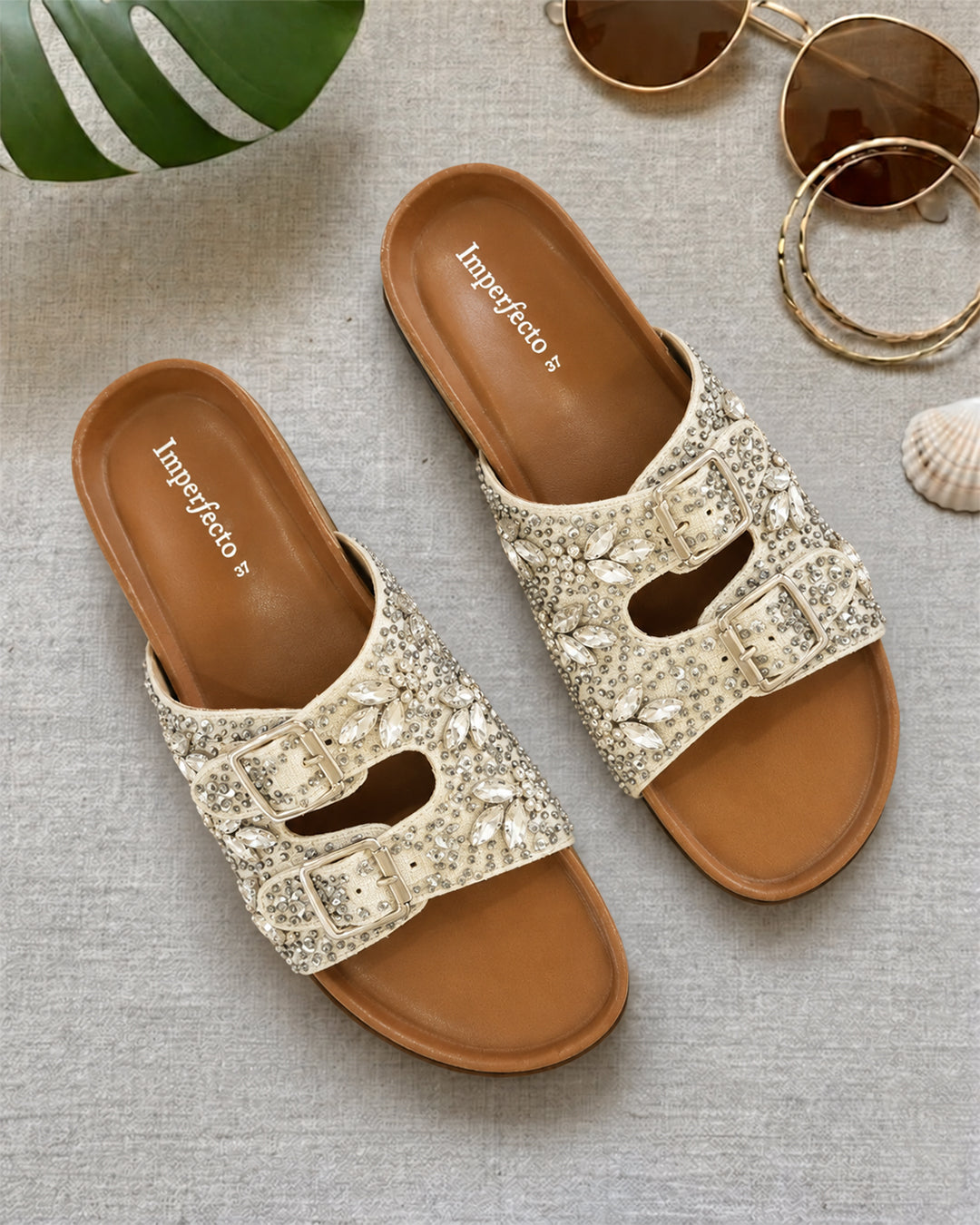 Ginna Slider - Tan (Limited Drop -60pcs only made ever)