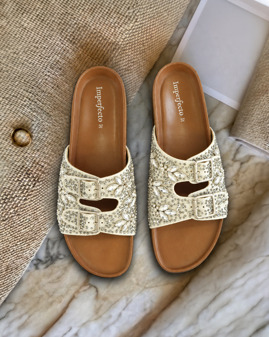 Ginna Slider - Tan (Limited Drop -60pcs only made ever)