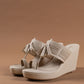 Ivory Kolhapuri Wedge