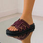 Maroon Coco Slider