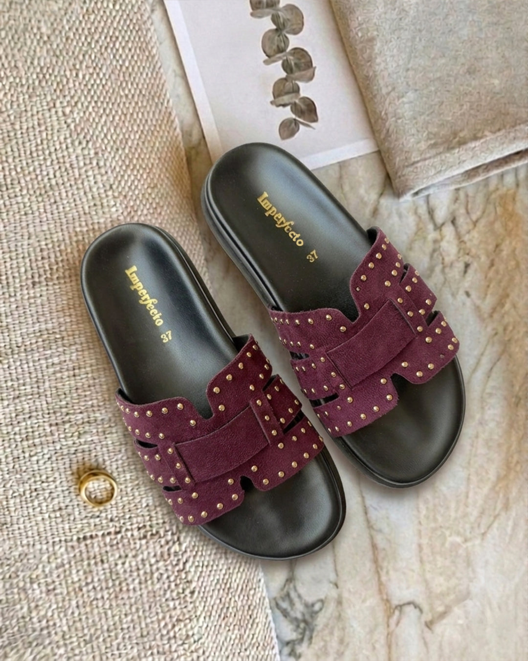 Maroon Coco Slider