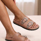 Swifty Slider Sandals - Blush(Monsoon Edit)