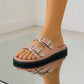 Swifty Slider Sandals - Blush(Monsoon Edit)