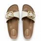 Canvas Buckle Sliders - Tan